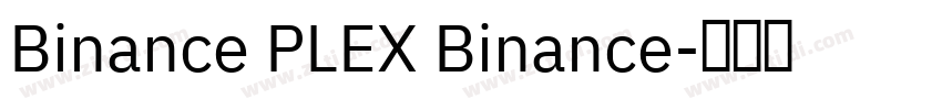 Binance PLEX Binance字体转换